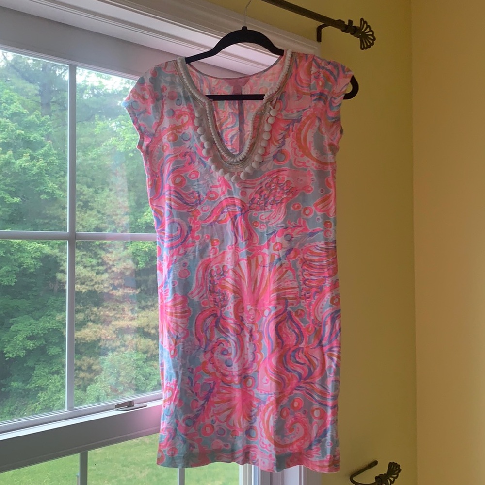 Ily Pulitzer short sleeve cotton dress
